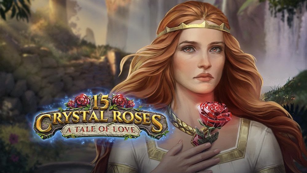 15 Crystal Roses A Tale of Love